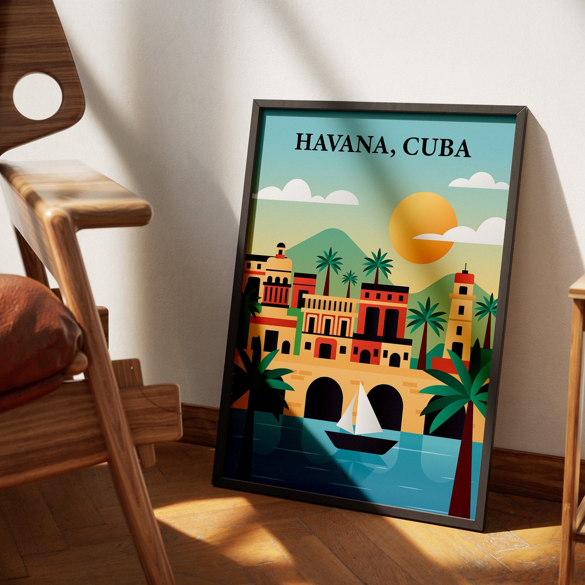 Havana Travel Posterhavana Wall Artcuba Poster Printtravel Posterwall Art Decordigital Art Downloadwall Art Printablehome Decor - Image 3