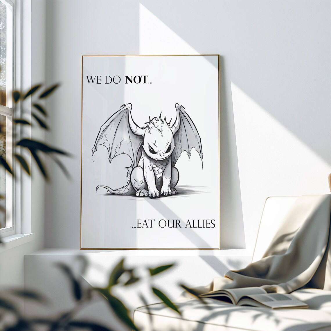Fourth Wing, Andarna Book Citation Art Print - Image 2