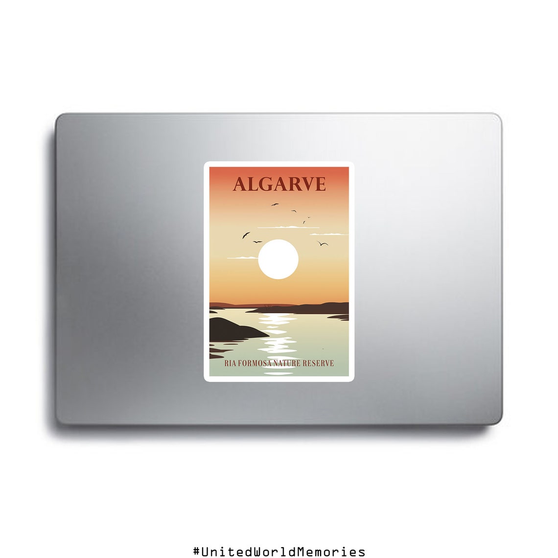 Algarve Travel Poster Ria Formosa Nature Reserve Portugal Poster Algarve Wall Art Algarve Gifts Algarve Portugal Poster Algarve Print - Image 2