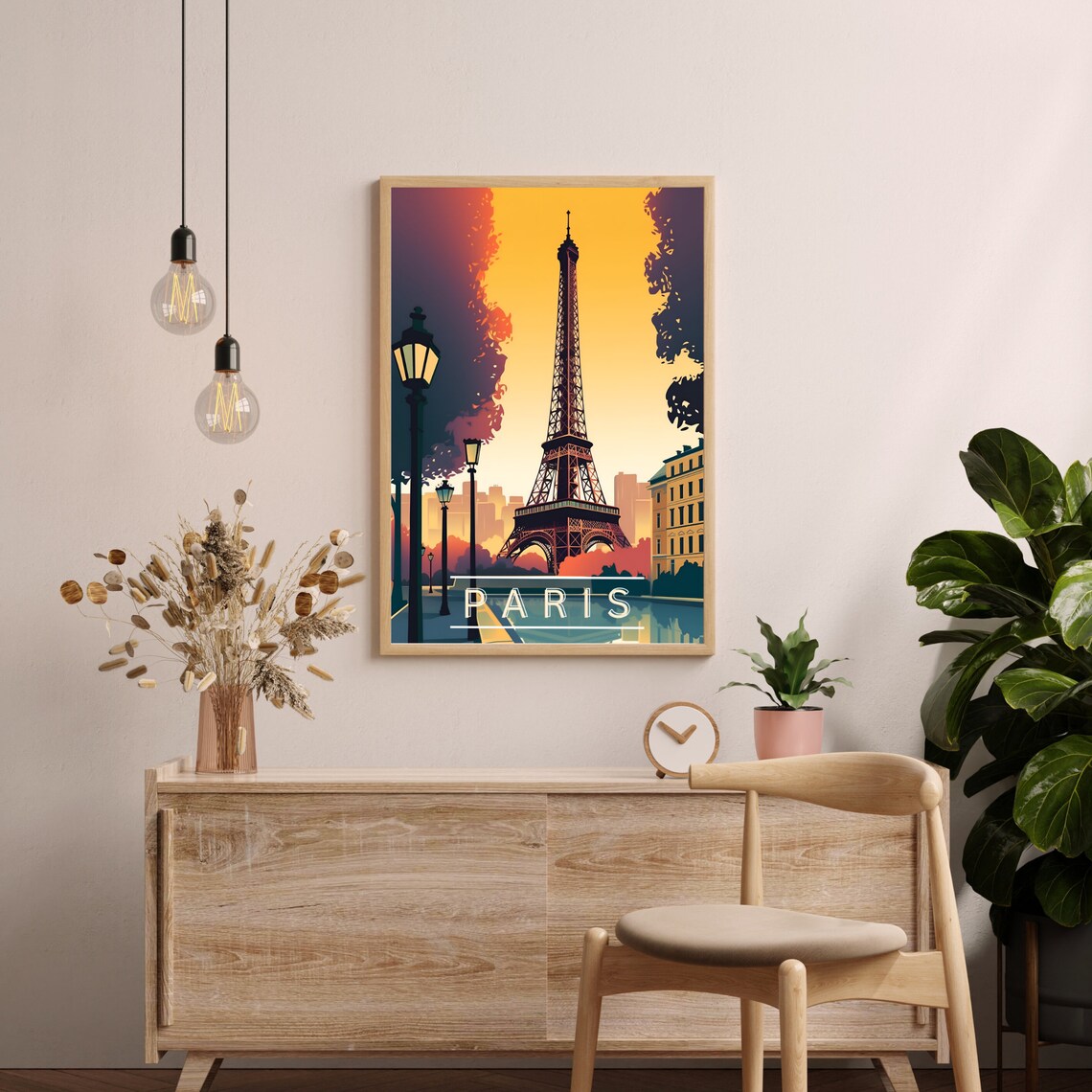 Paris Travel Poster, European Wall Art Print - Image 2