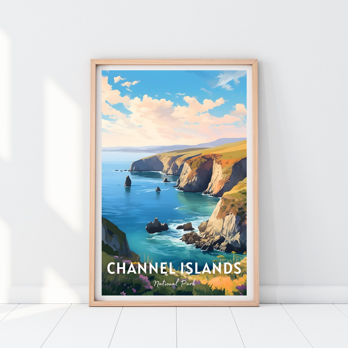 Channel Islands National Park Travel Poster Art Print - Image 2