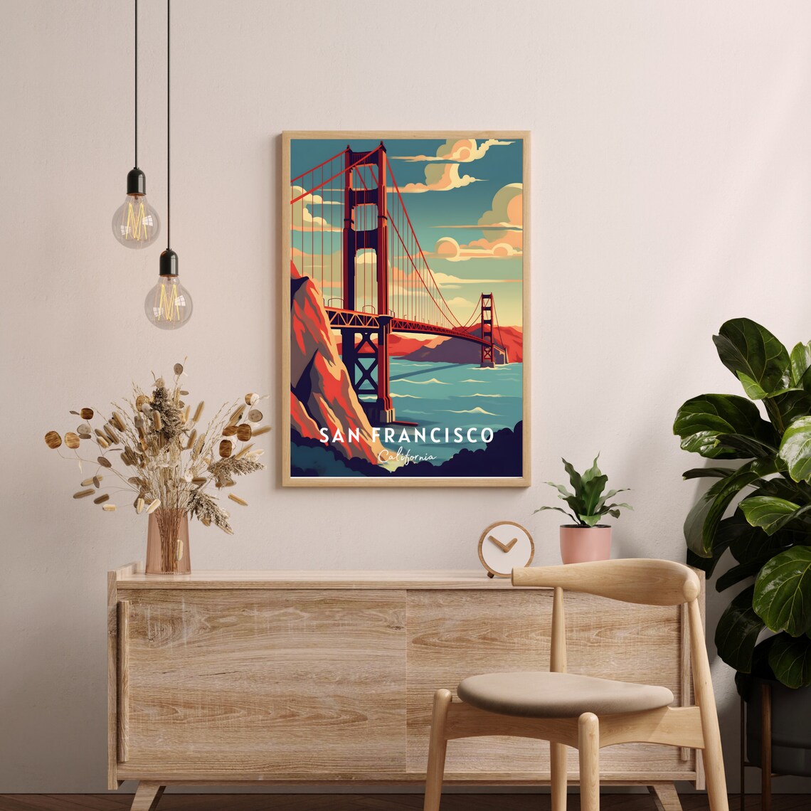 San Francisco Travel Poster, City Wall Art Print - Image 2
