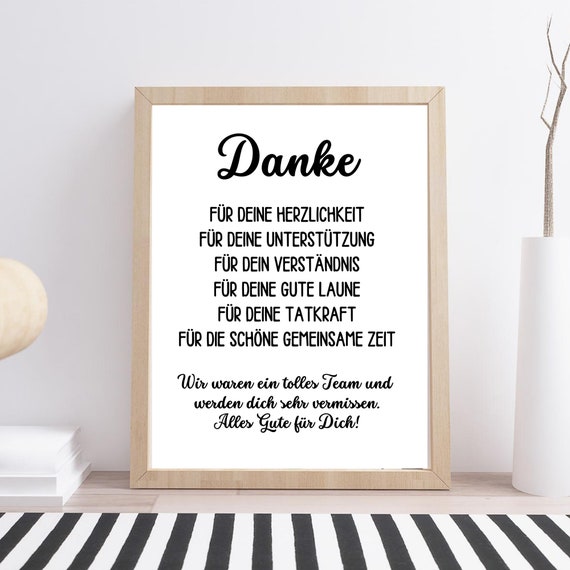 Din A4 Art Print Without Frame Farewell Gift Colleague Colleague Farewell Retirement Pension Farewell Gift Picture