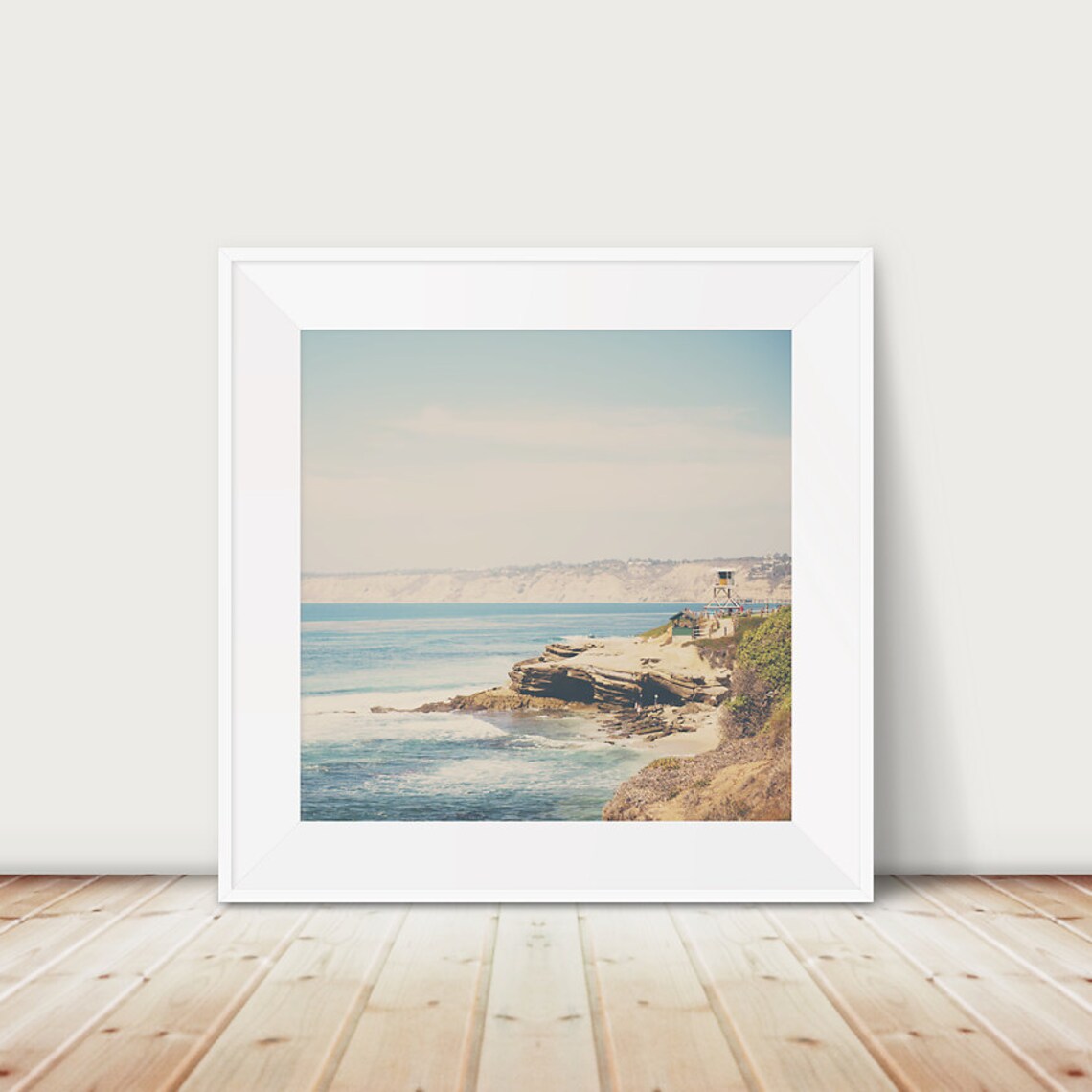 La Jolla Aerial Pacific Ocean View Art Print