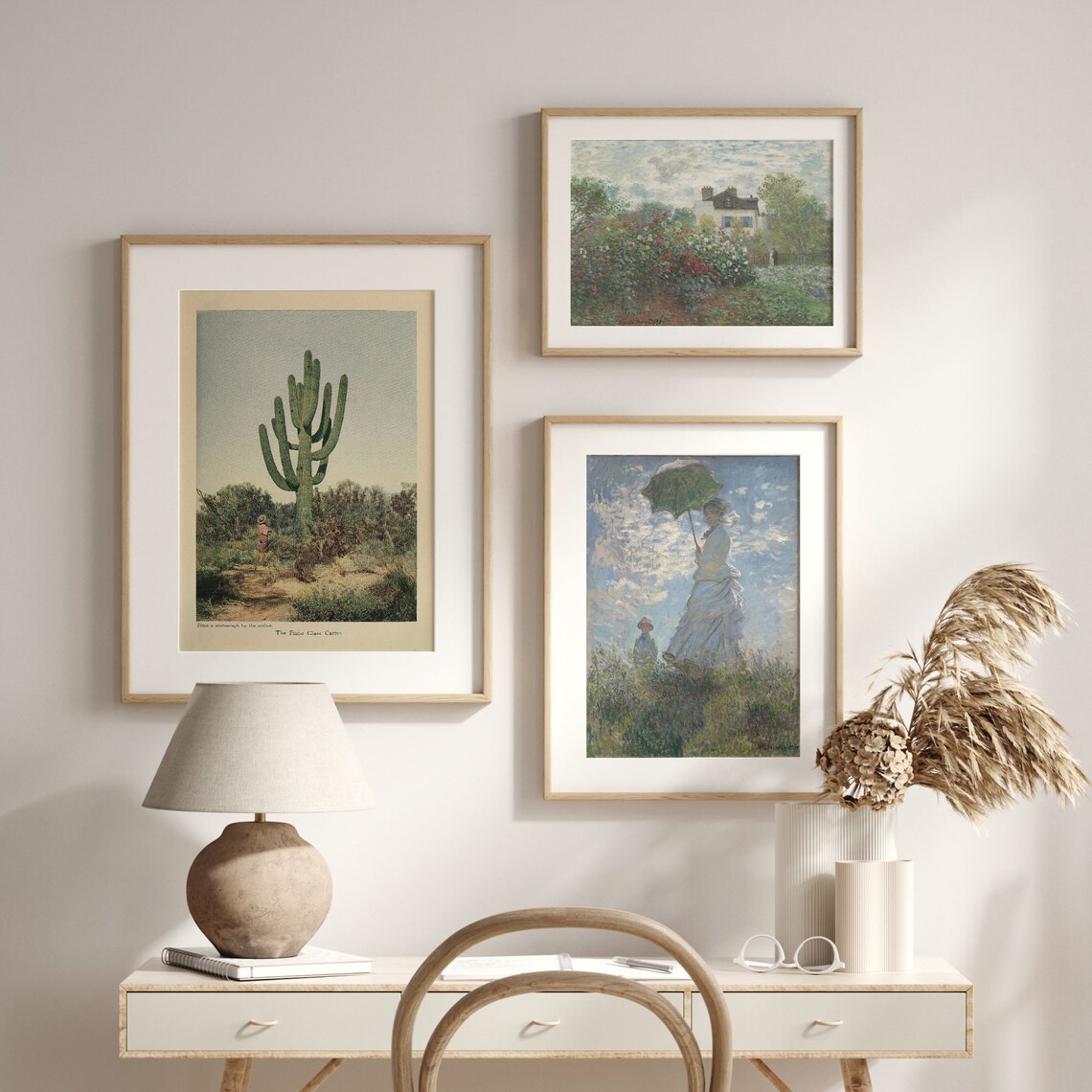 The Finest Giant Cactus Vintage Saguaro Desert Photograph Art Poster - Image 2