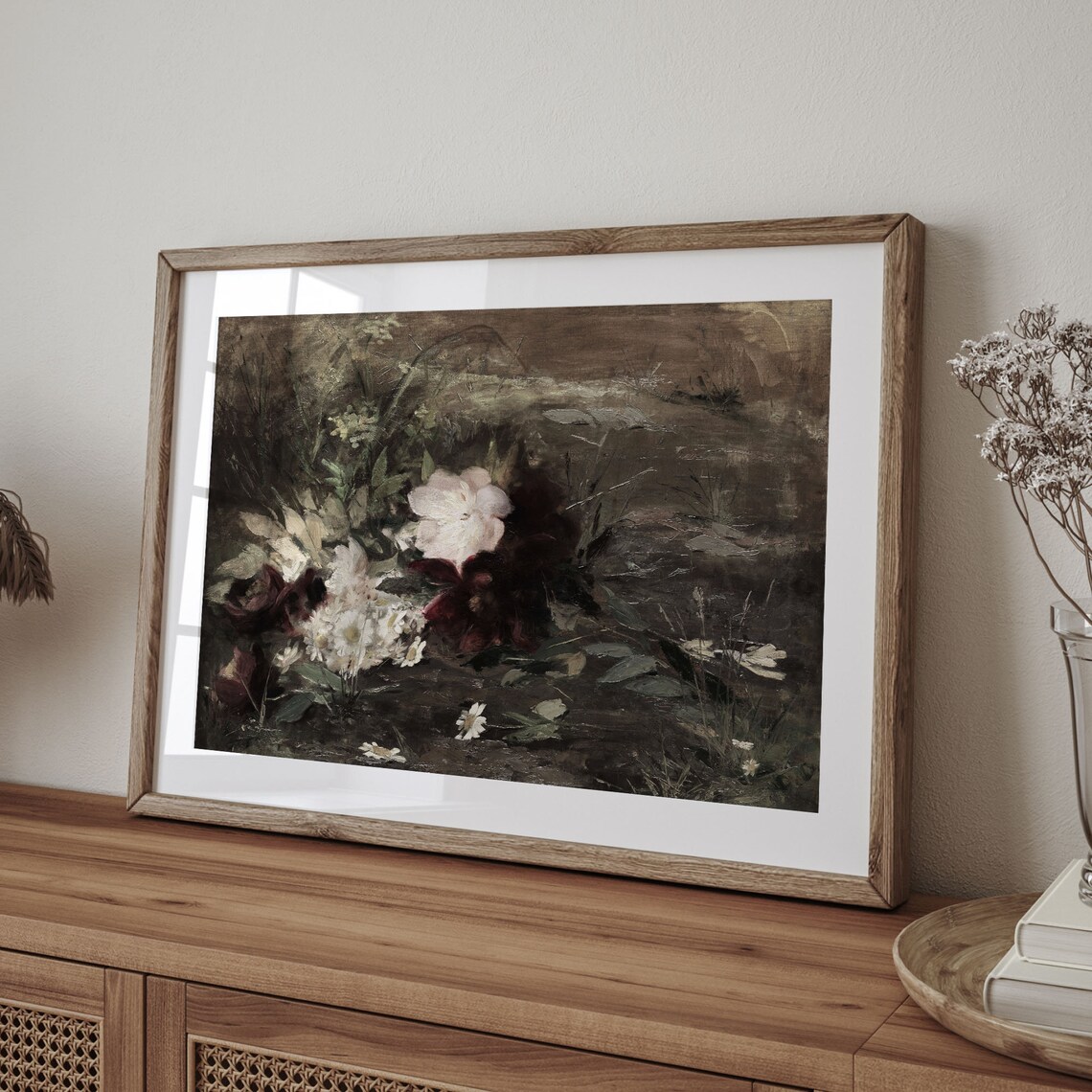 Antique Floral Art Print, Vintage Botanical Still Life - Image 4