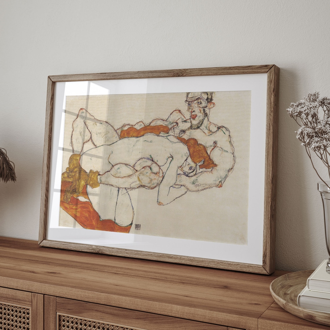 Egon Schiele Romantic Expressionism Art Print