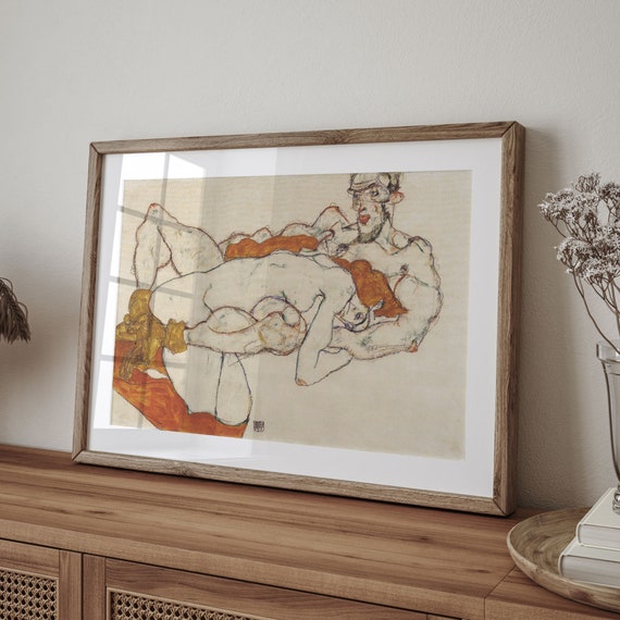 Egon Schiele Romantic Expressionism Art Print