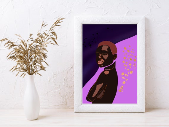 Glimpse Wall Art Instant Art Abstract Art Home Decor Wall Art Wall Art Black Wall Art Woman