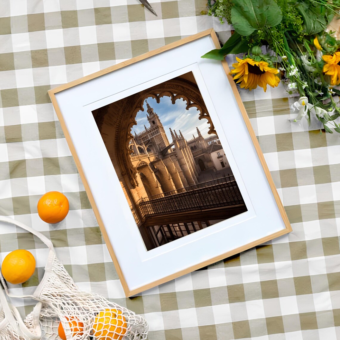 Seville Travel Poster, Andalusia Spain Wall Art Print - Image 3