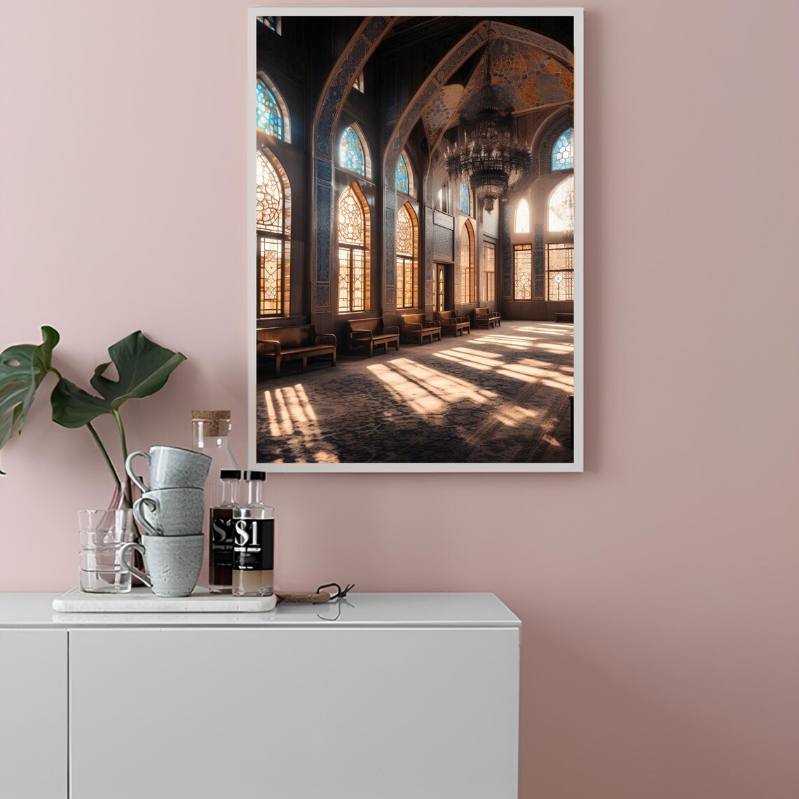 Afghanistan Mosque Poster, Herat Architecture Print - Image 2