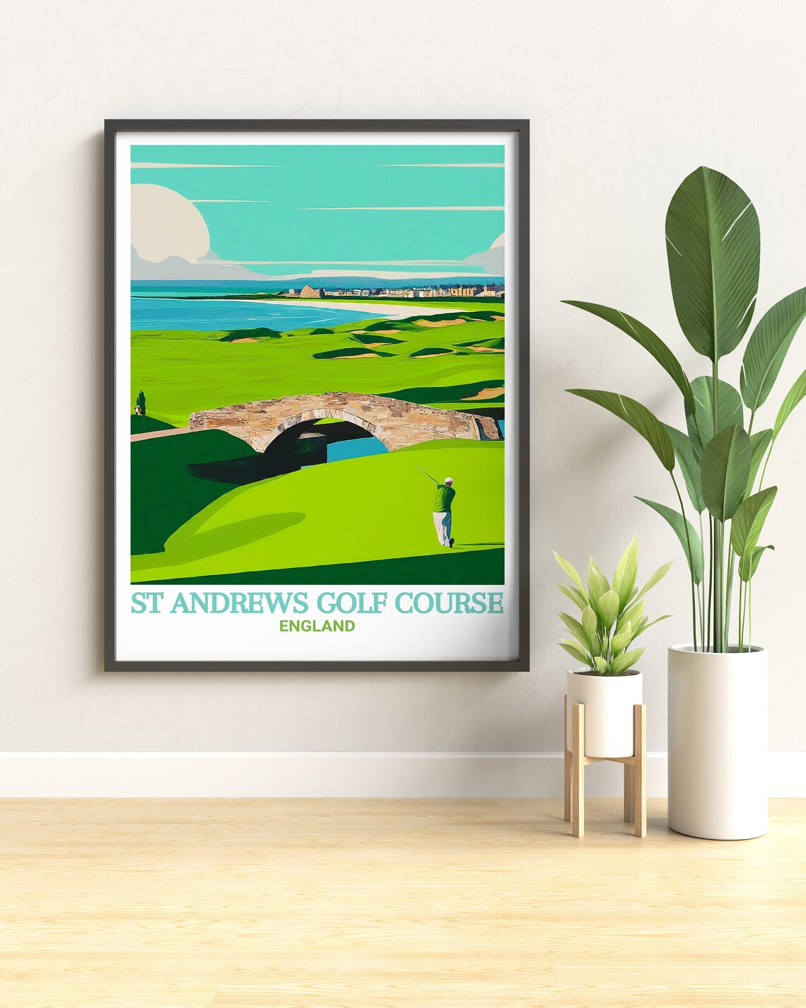 St Andrews Golf Course Travel Posters St Andrews Old Course Art Prints Golf Course And Old Course Posters For Travel Lovers - Image 3