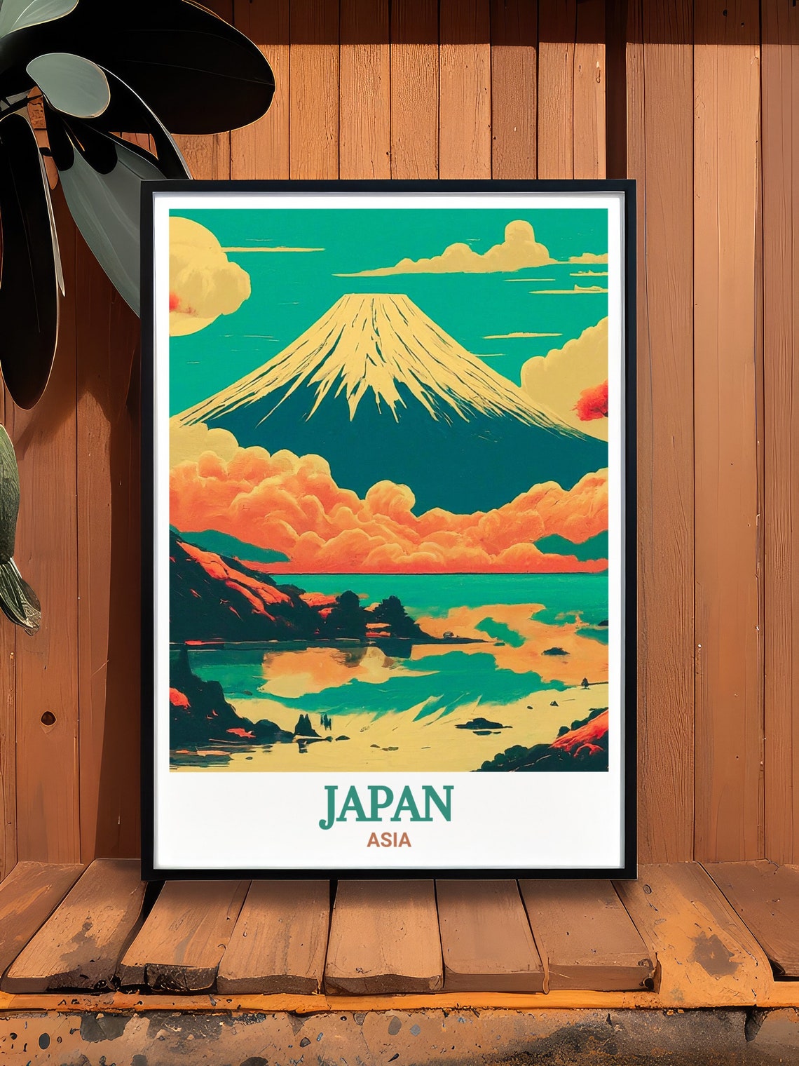 Japan Travel Poster Mount Fuji Art Mount Fuji Travel Print Japan Travel Print Mount Fuji Poster For Gifts And Home Decor - Image 2