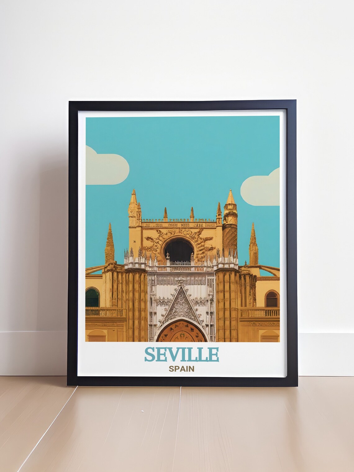 Seville Spain Wall Art Seville Cathedral Decor Historic Seville Prints Seville Posters Seville Cathedral Art Stunning Spain Prints - Image 4