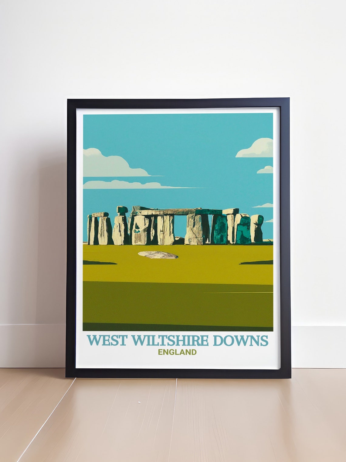 Stonehenge Ancient Stones West Wiltshire Downs England Poster - Image 4