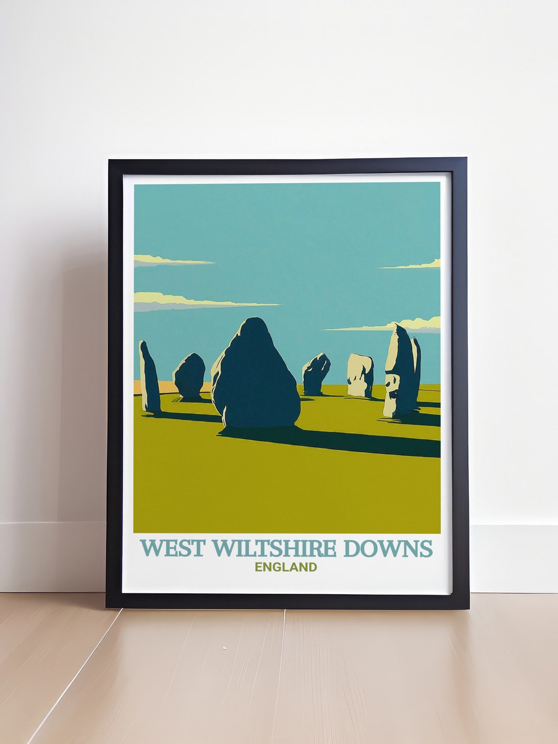 Avebury Stone Circle West Wiltshire Downs Prehistoric Poster - Image 4