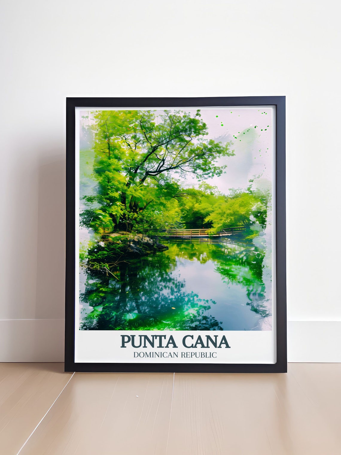 Punta Cana Emerald Lagoon Dominican Republic Nature Reserve Poster - Image 4