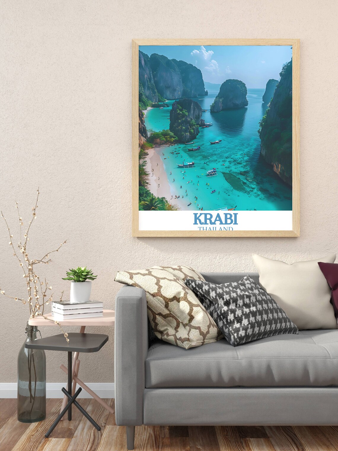 Krabi Railay Beach and Island Travel Poster - Image 3