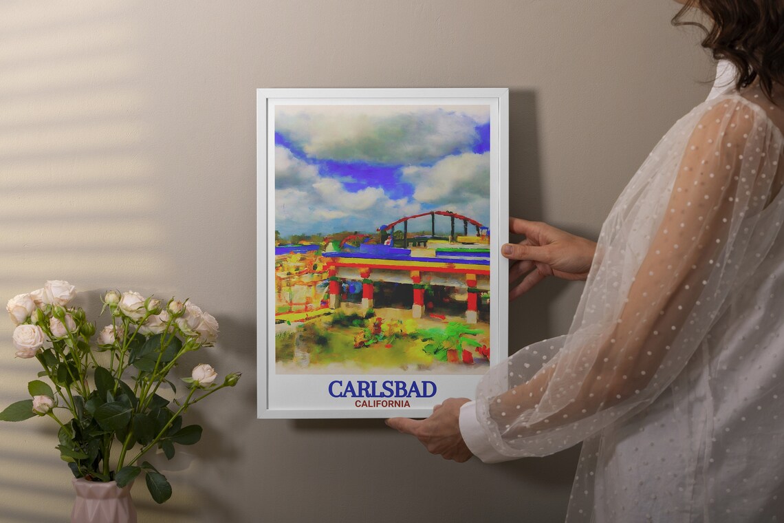 Carlsbad California LEGOLAND Resort Family Theme Park Travel Poster - Image 3