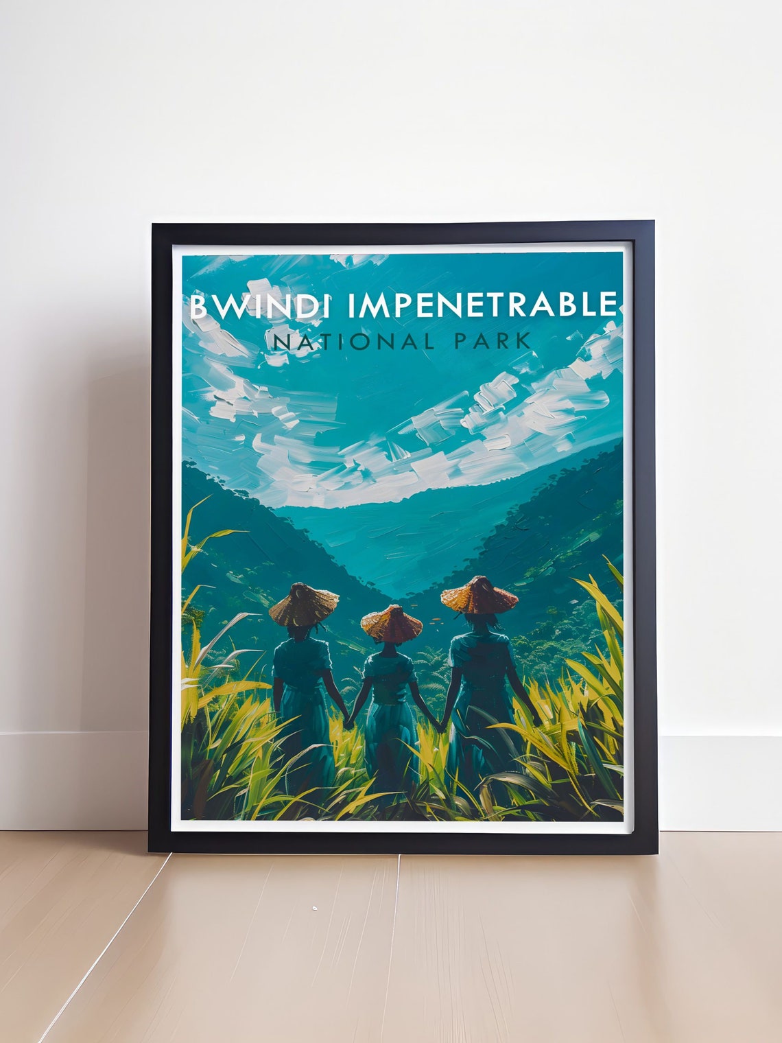 Bwindi Impenetrable National Park Travelers Misty Mountains Poster - Image 4