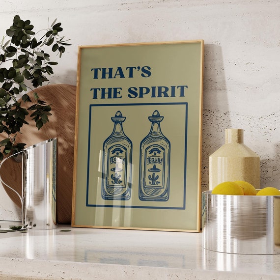 Bar Art Print Vintage Liquor Poster Bar Cart Wall Art Bar Art Drinks Wall Decor Funny Alcohol Print 1 Print