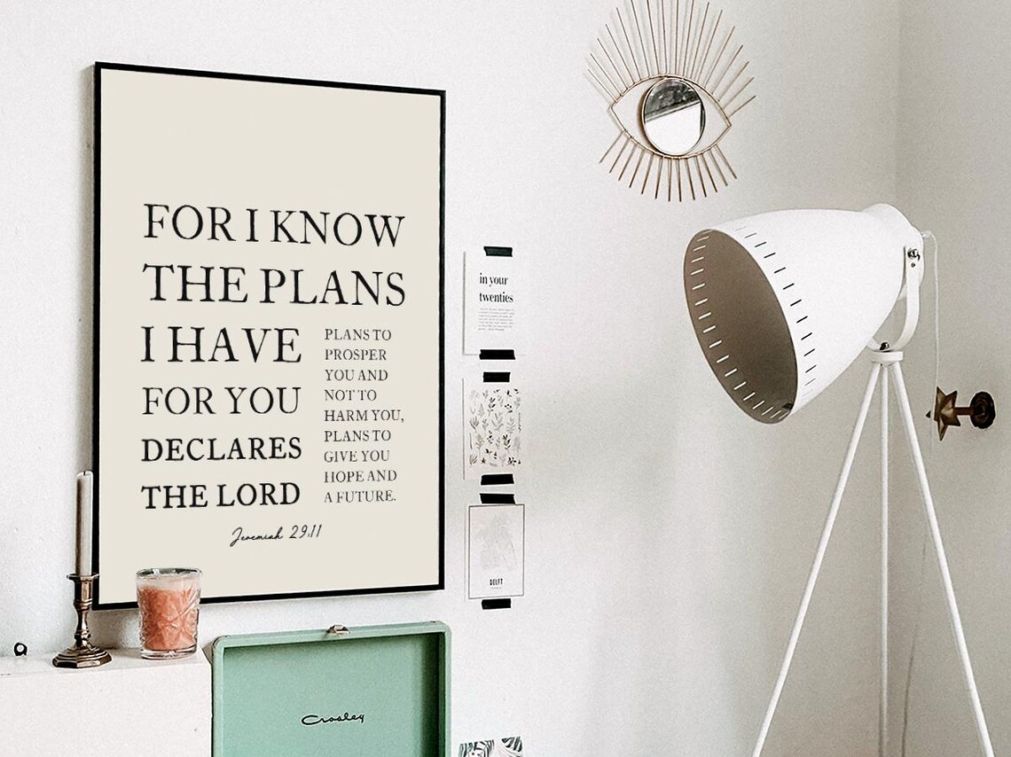For I Know The Plan I Have For You, Boho - Image 3