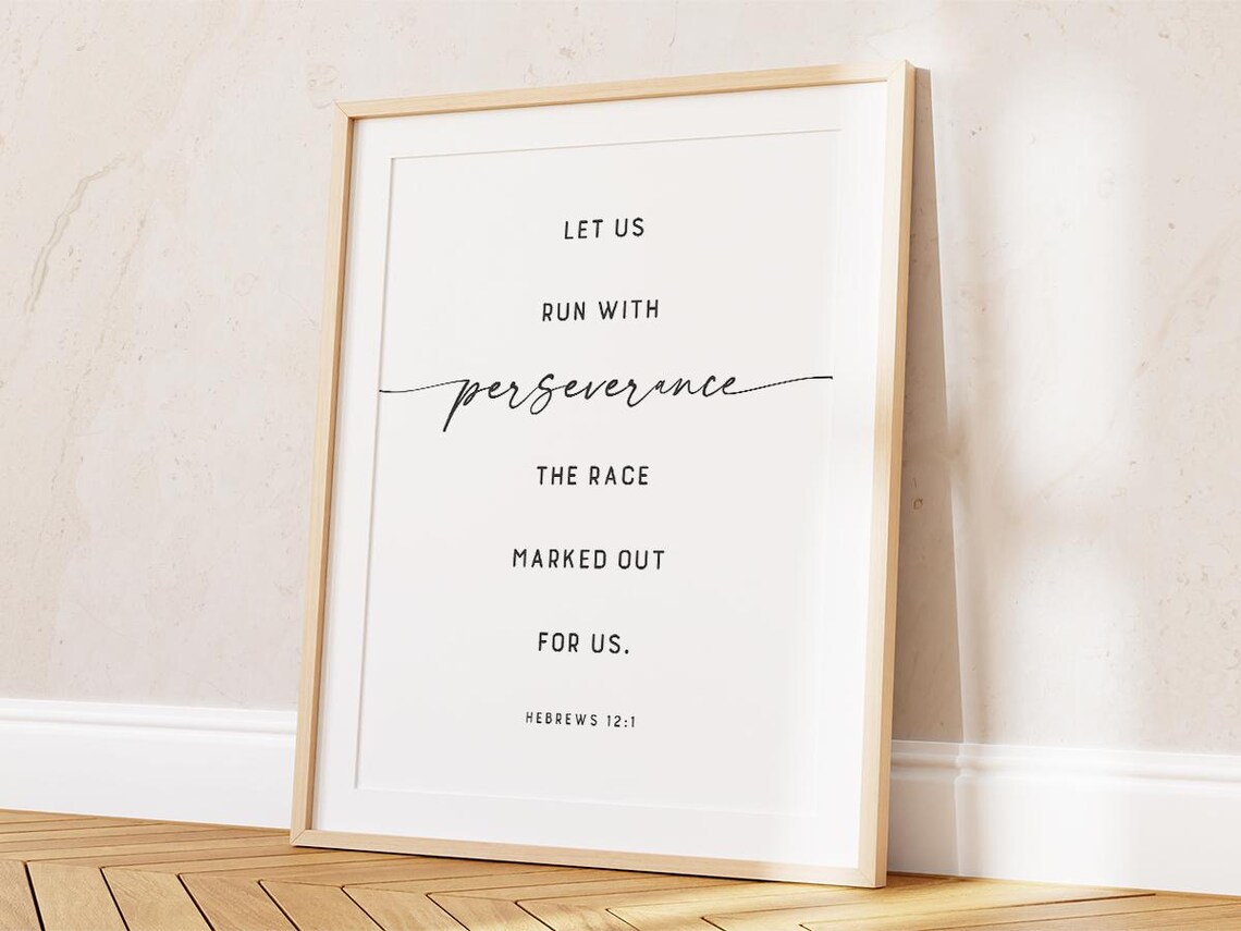 Let Us Run With Perseverance, Hebrews 12:1 - Image 2