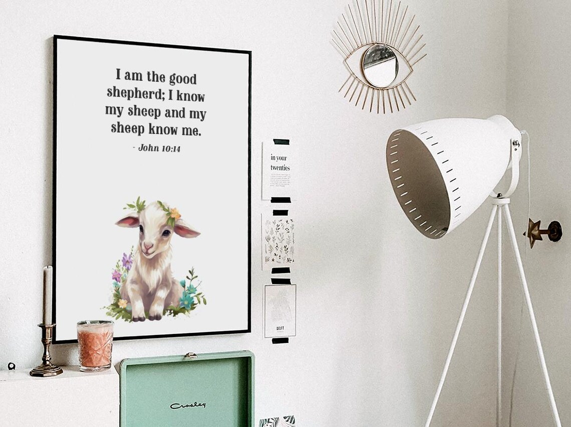 I Am The Good Shepherd, Christian Faith Inspiration - Image 3