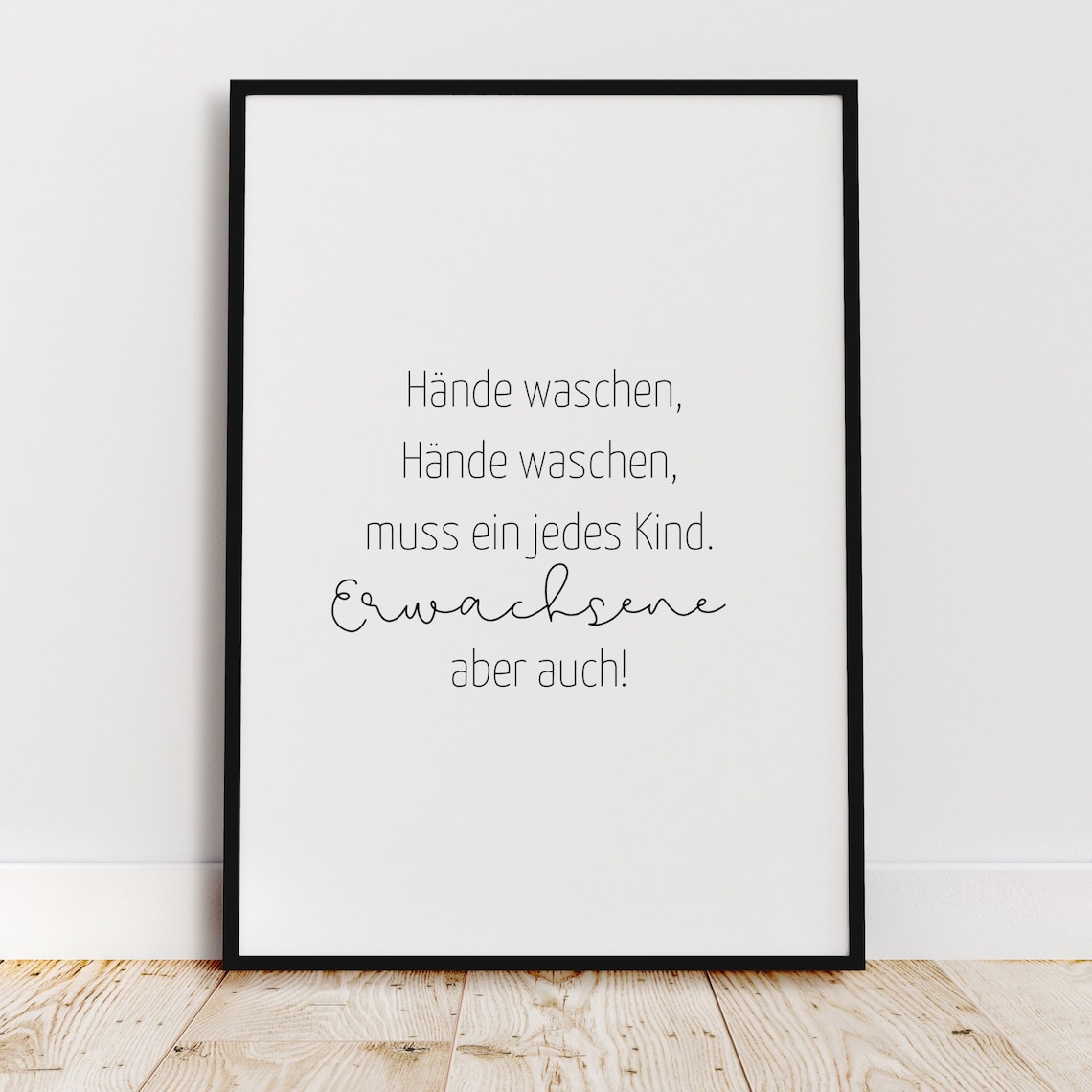 Bathroom Toilet Typography Poster Print, Funny WC