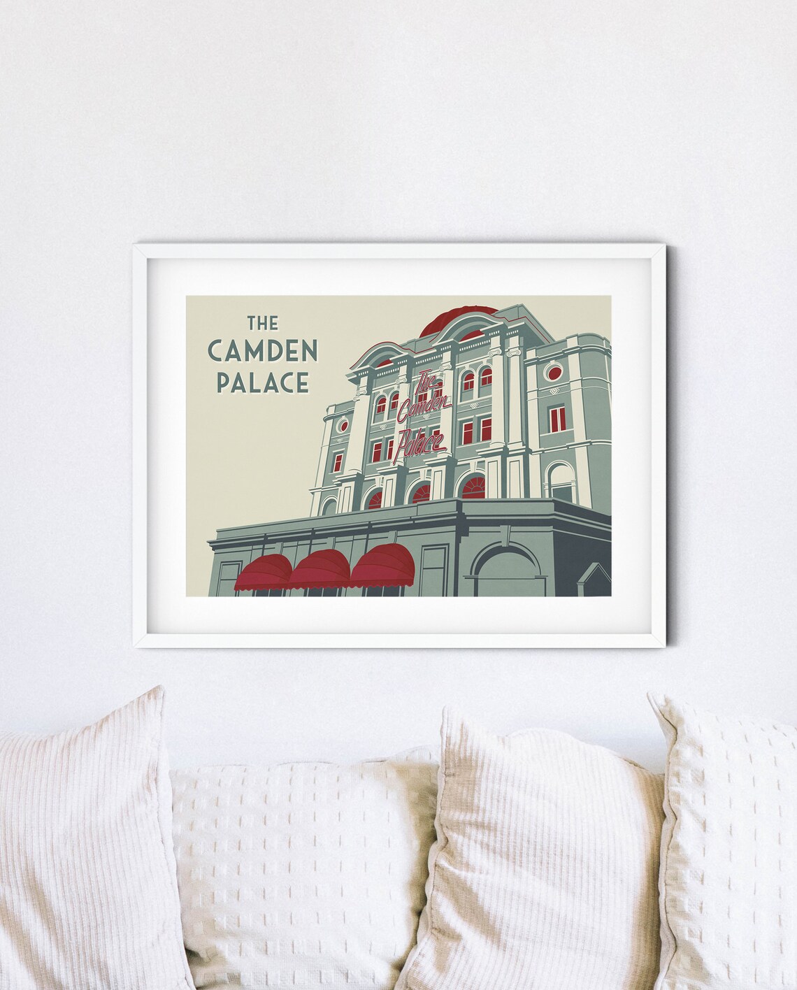 Camden Palace Travel Poster, London Music Venue - Image 4