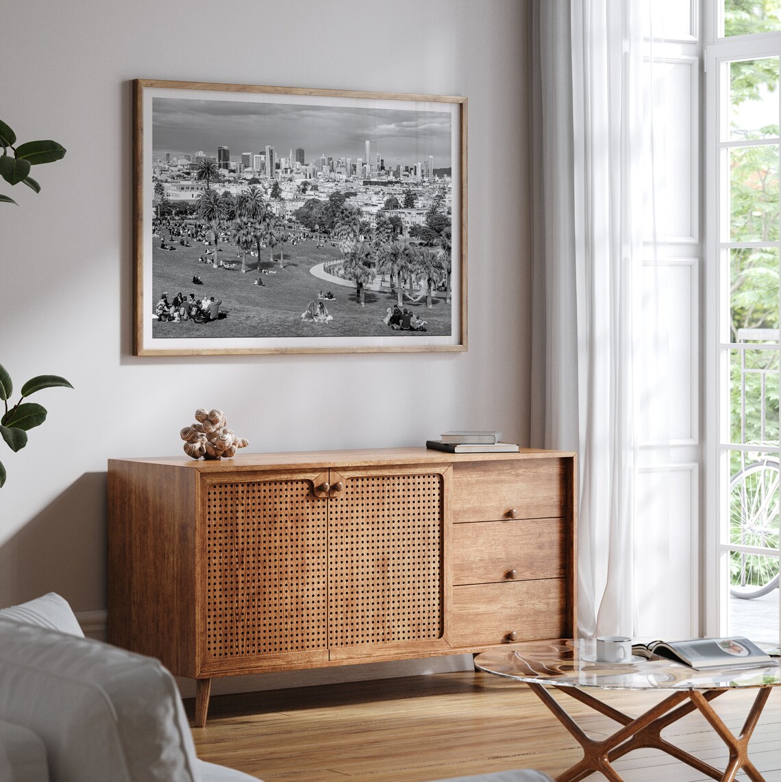 San Francisco Black And White Photography Wall Art Print - Image 2
