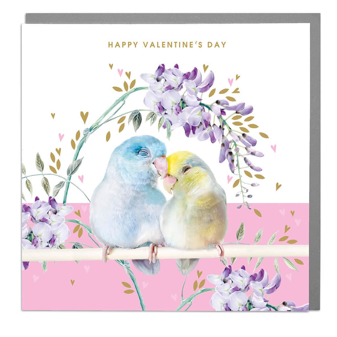 Parrolets - Happy Valentine's Day Card