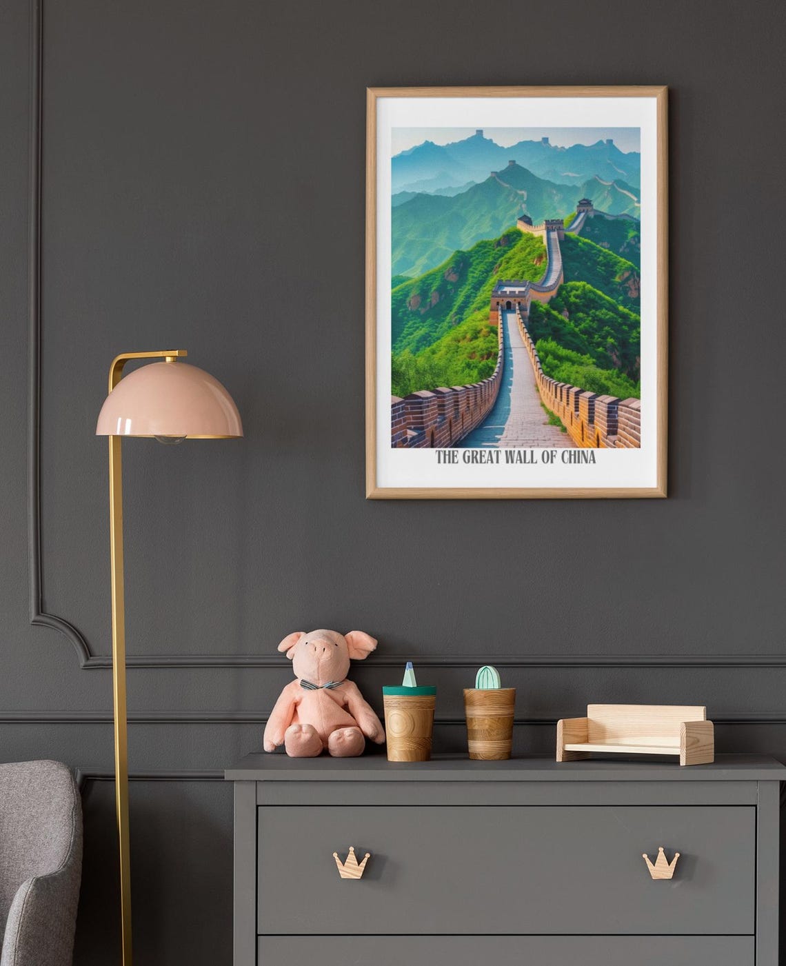 Great Wall Of China Poster Great Wall Of China Wall Art China Wall Art China Travel Poster Great Wall Of China Travel Print China Poster - Image 3
