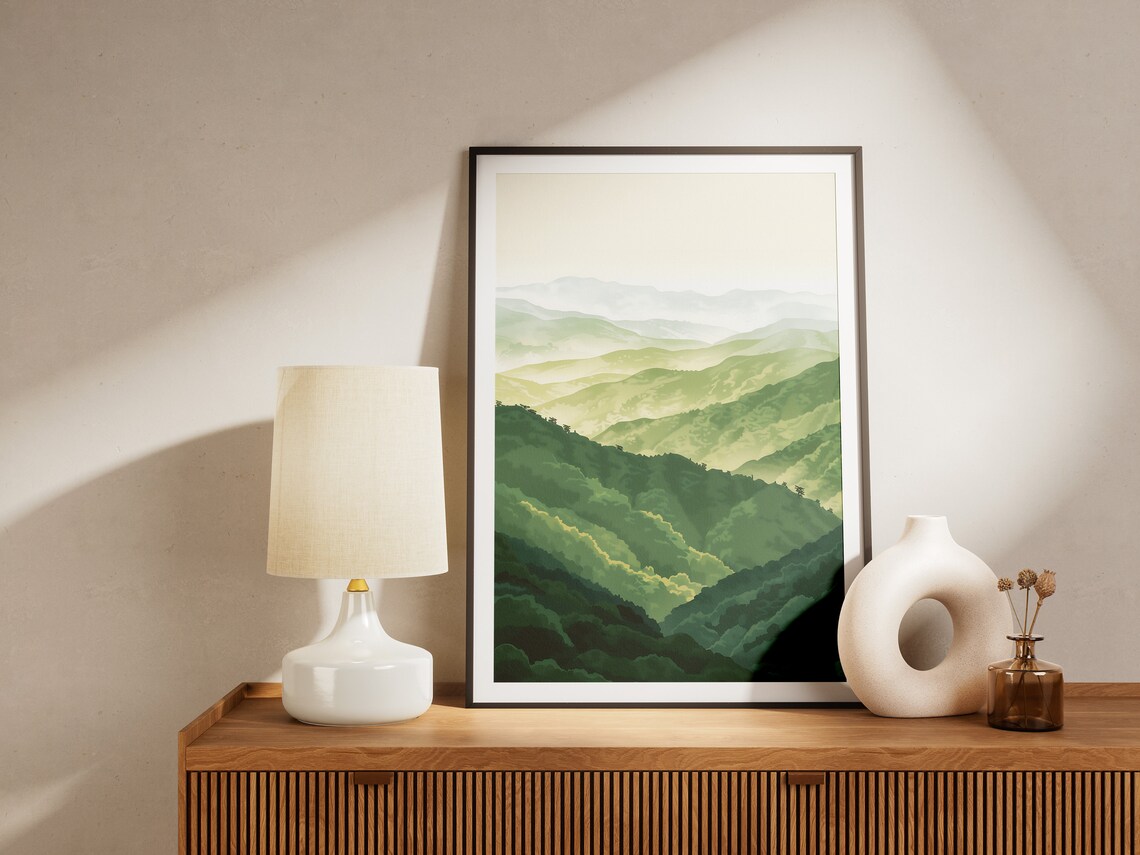 Missouri Ozark Mountains Vintage Travel Poster - Image 2