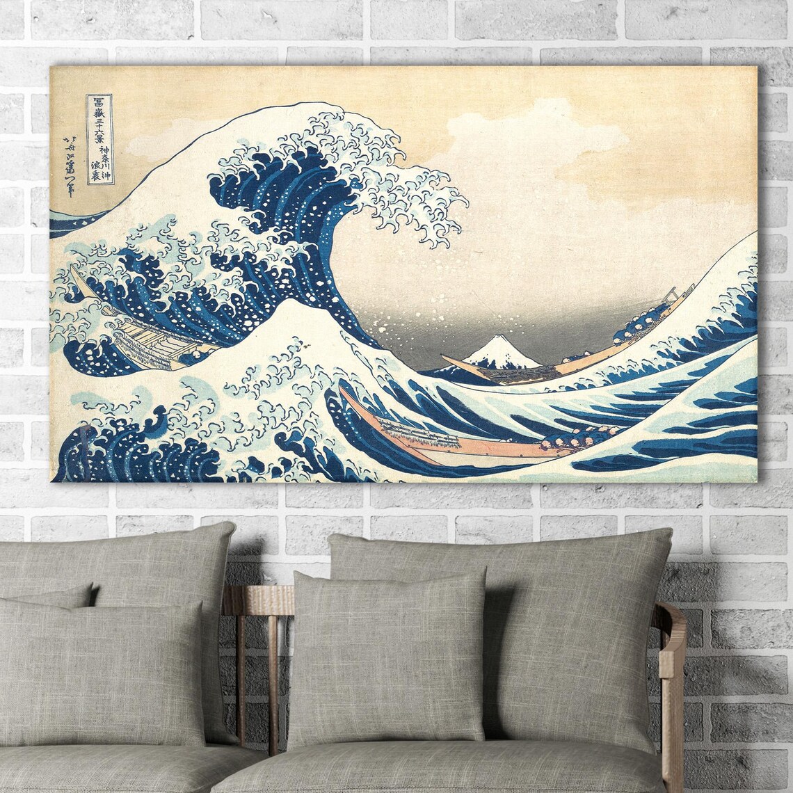 The Great Wave Off Kanagawa, Ukiyo-e Poster