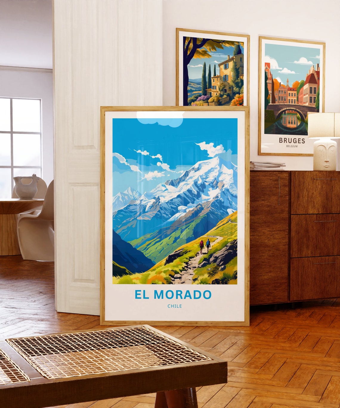 El Morado Travel Print El Morado Poster Chile Wall Art Framed Present Gift Chile Present - Image 5