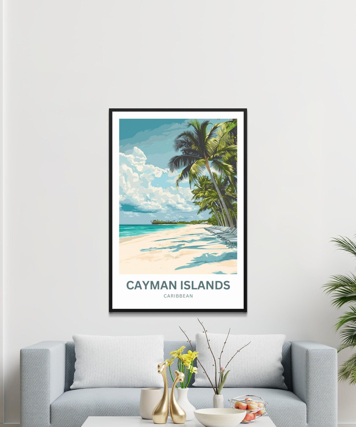 Cayman Islands Caribbean Wall Art Print - Image 3