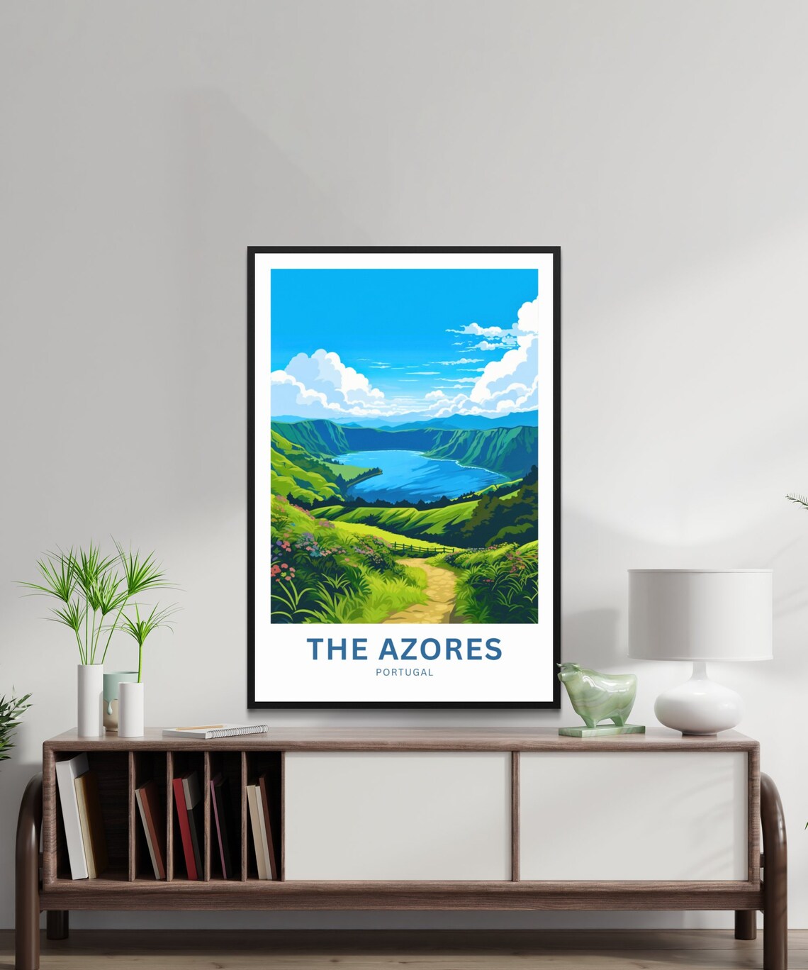 Personalized Azores Travel Poster, Portugal Wall Art - Image 3