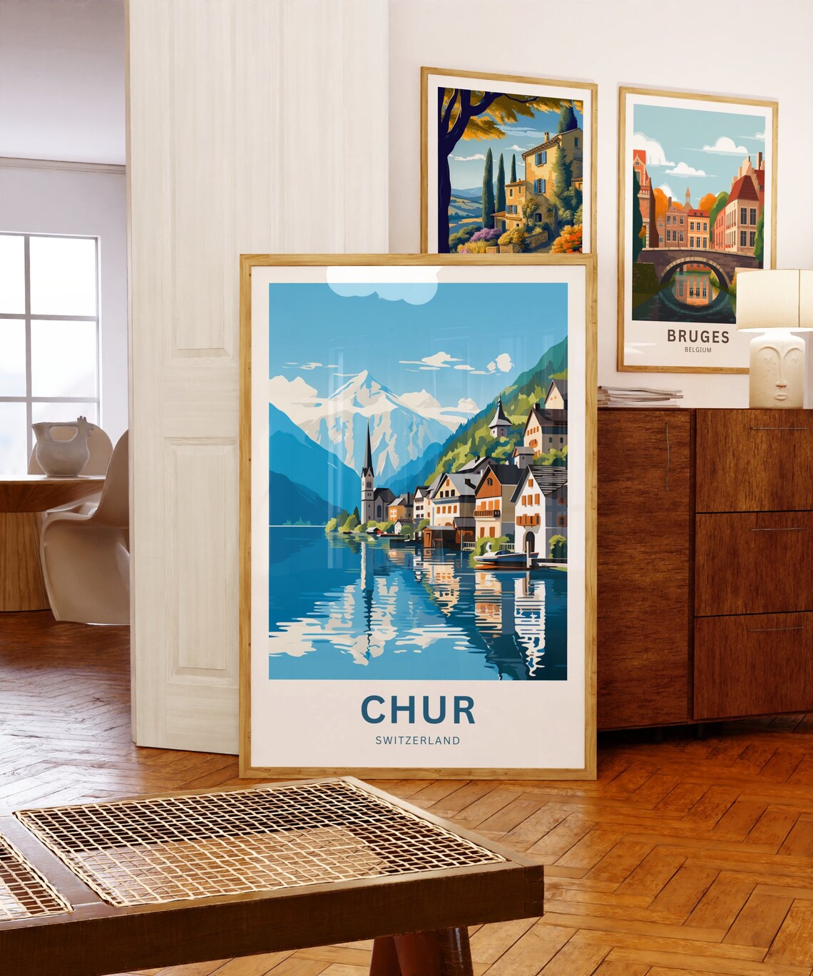 Personalized Chur Travel Poster, Switzerland Travel - Image 5