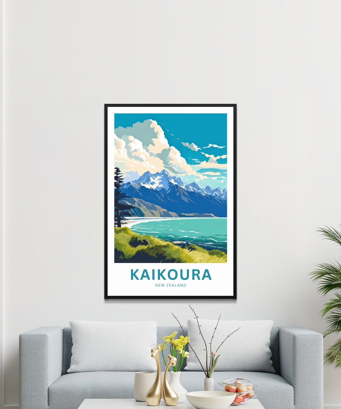 Kaikoura New Zealand Wall Art Print - Image 3