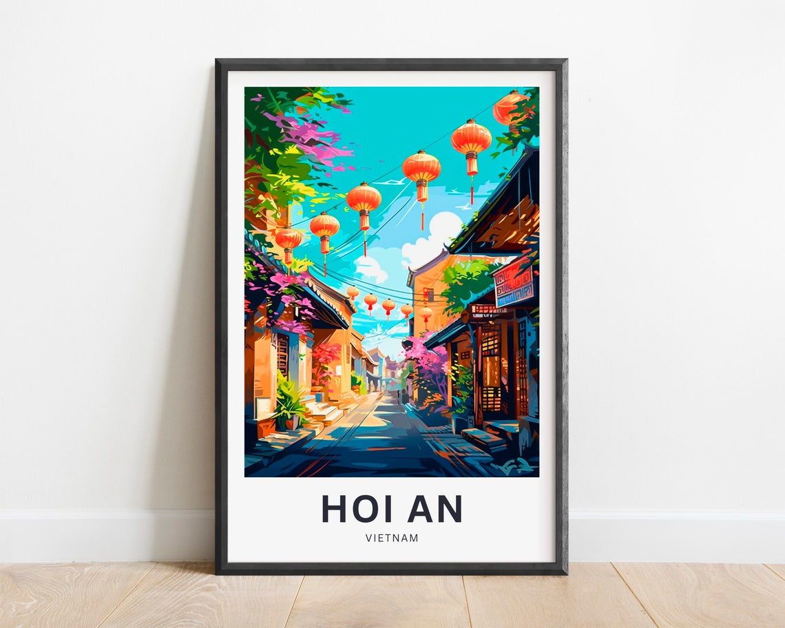 Kyoto Japan Autumn Temple Street Cherry Blossom Travel Poster