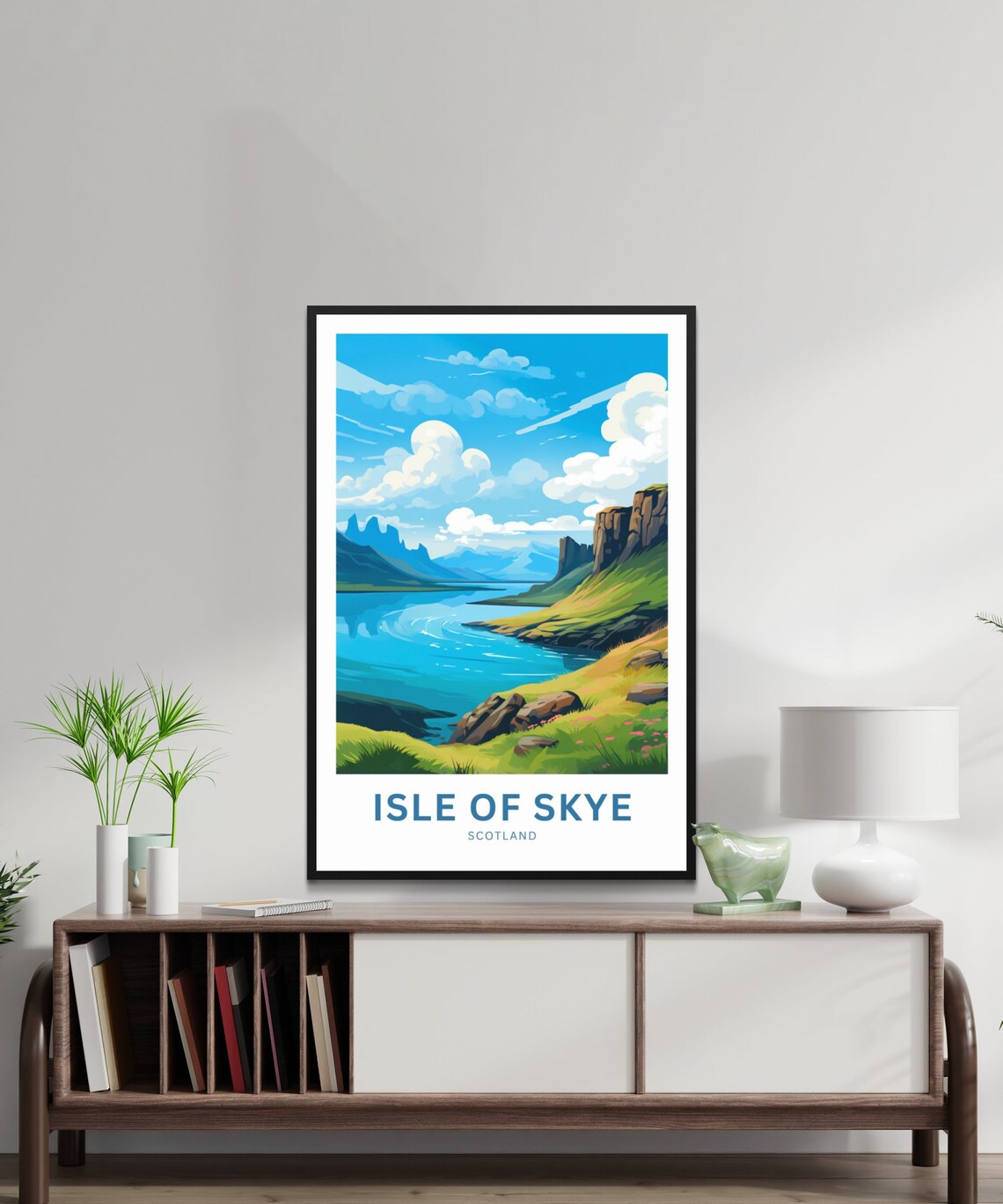 Isle Of Skye Scotland Present Travel Poster - Image 3