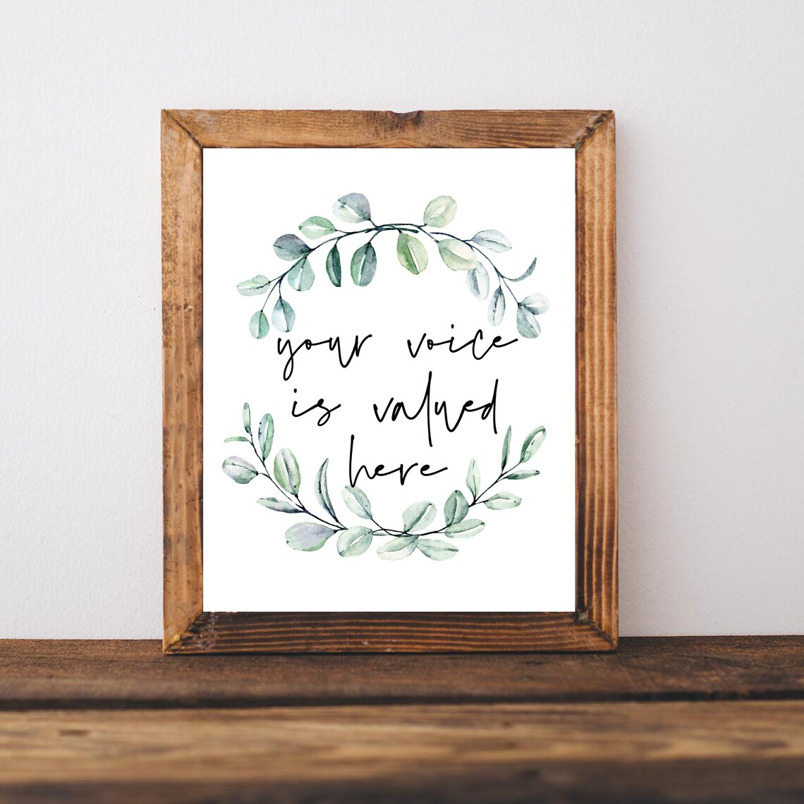 Therapist Gift Office Decor Therapy Art Print