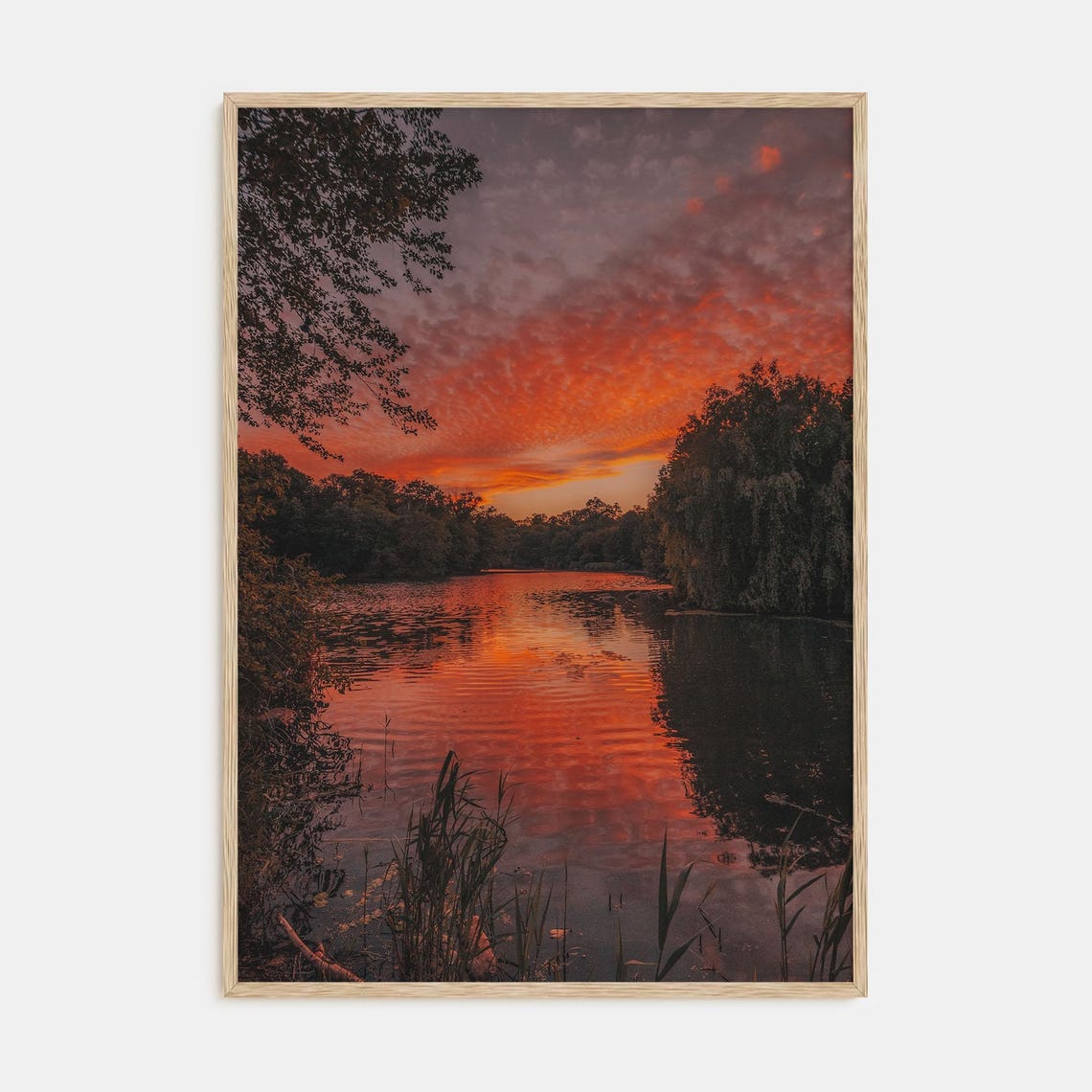Fine Art Sunset Landscape Print Color Photography Poster For Home Decor Wall Art Nature Photography Gift Ideas