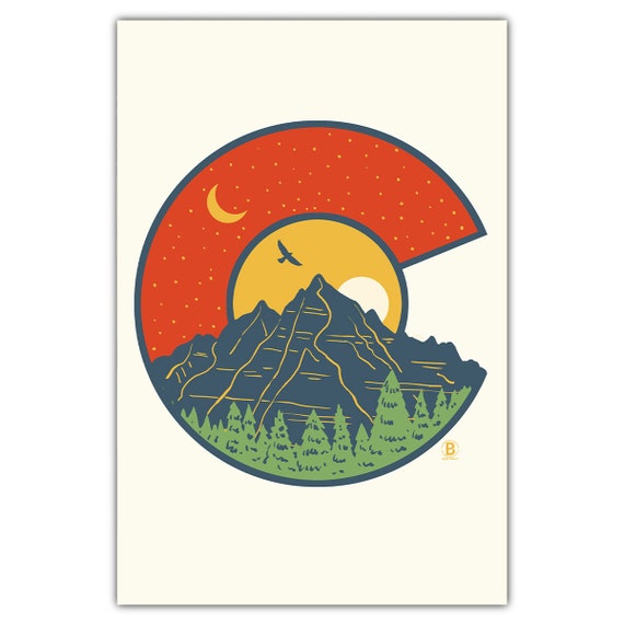Layers Of Colorado C Travel Poster