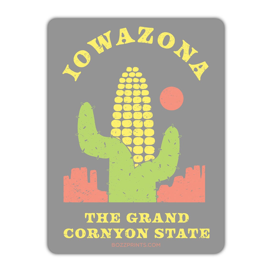 Iowazona The Grand Cornyon State Art Print