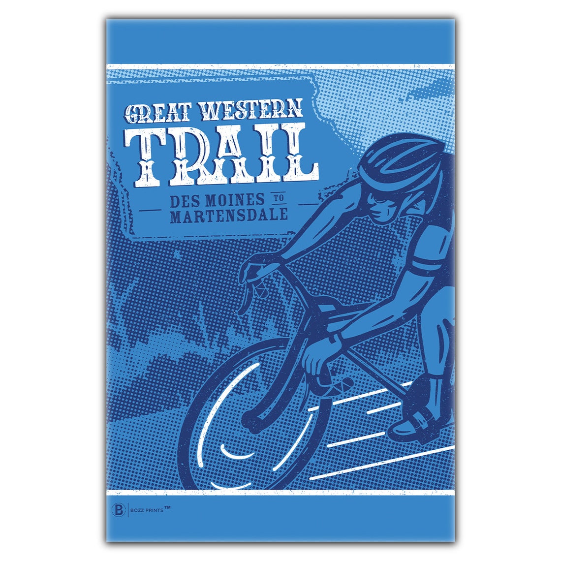Great Western Trail Postcard