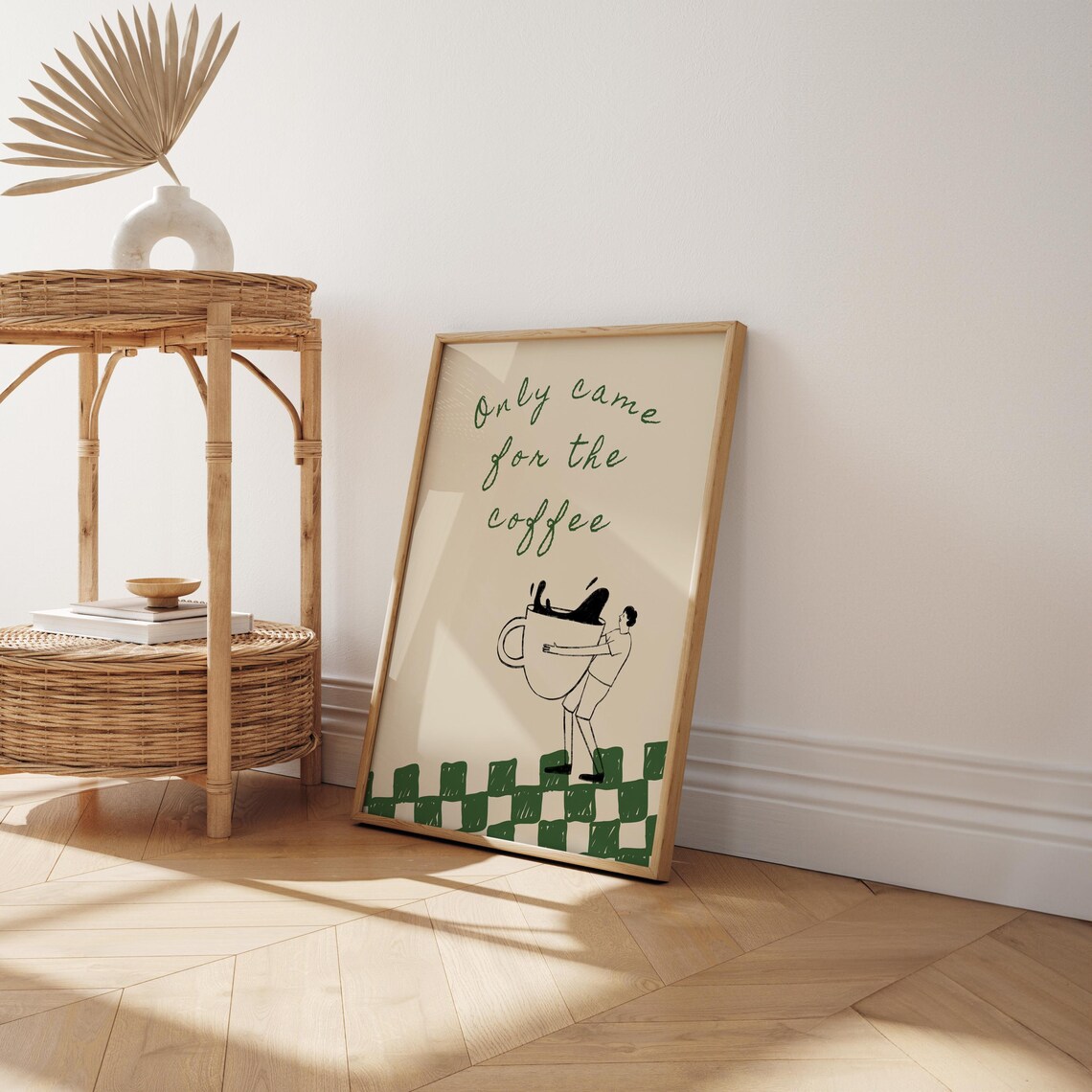 Coffee Station Poster, Coffee Lover Kitchen Decor - Image 2