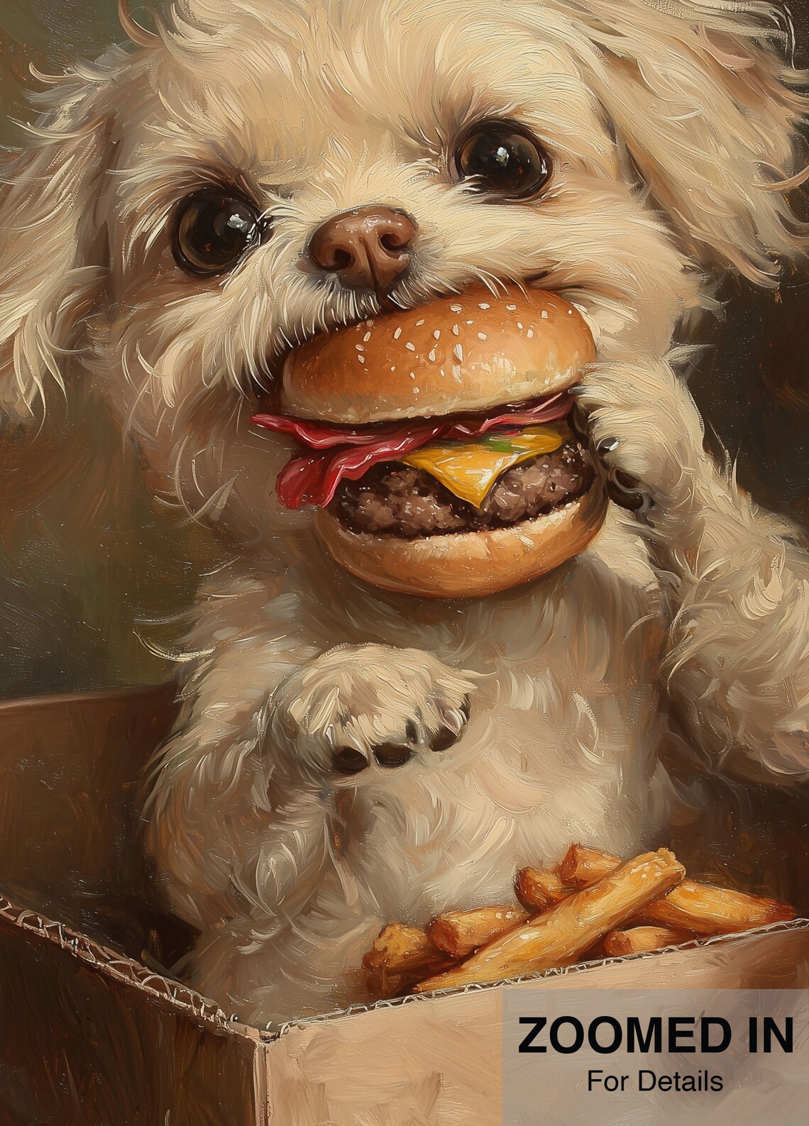 Cute Dog Traditional Travel Poster - Image 5