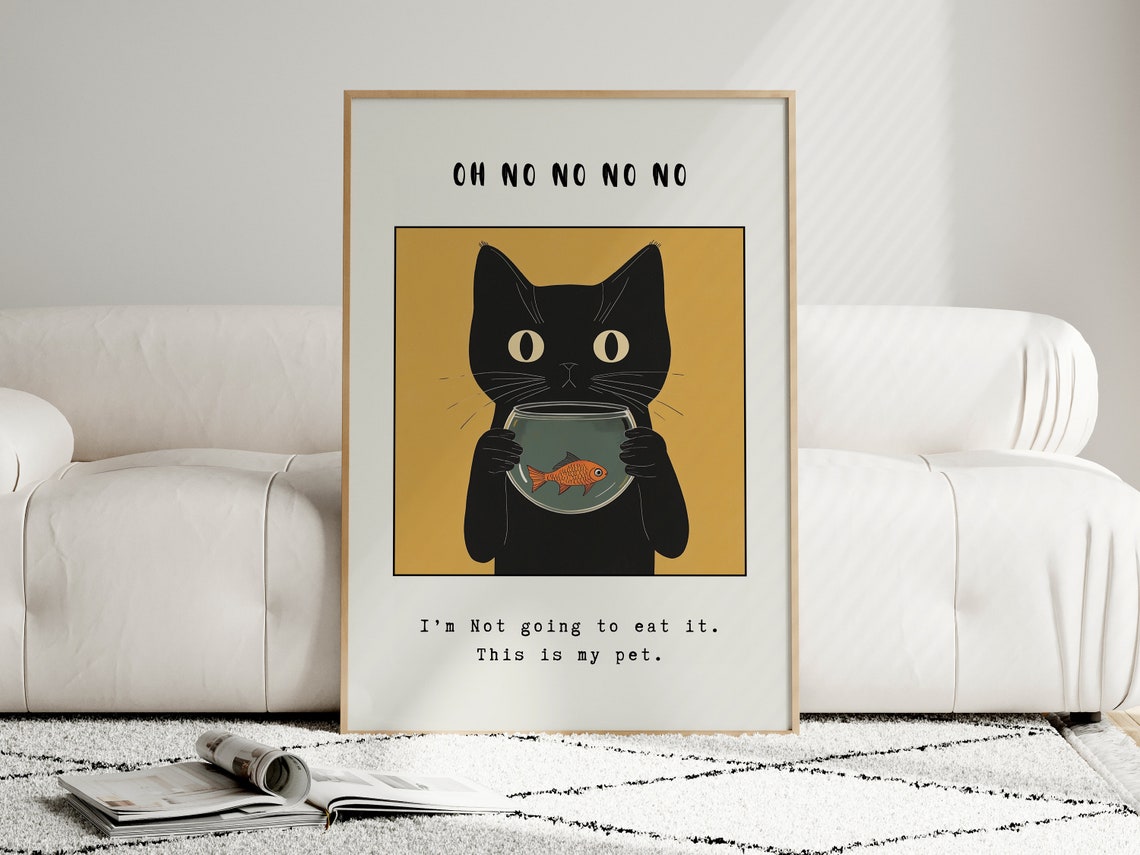 Funny Black Vintage Travel Poster - Image 4